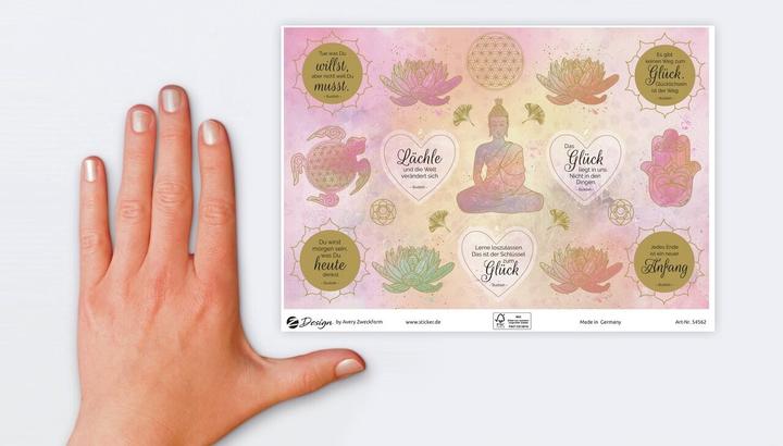 Image du produit Avery Autocollant à motifs A5 DEKO Sagesse