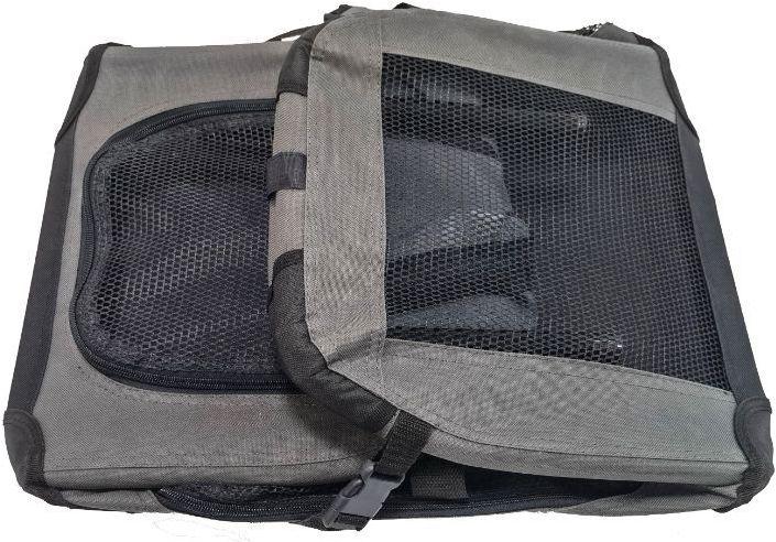 Immagine prodotto LS Petproducts Cassa morbida per cani - L - Grigio - (700024101236) (Cane, Pieghevole)