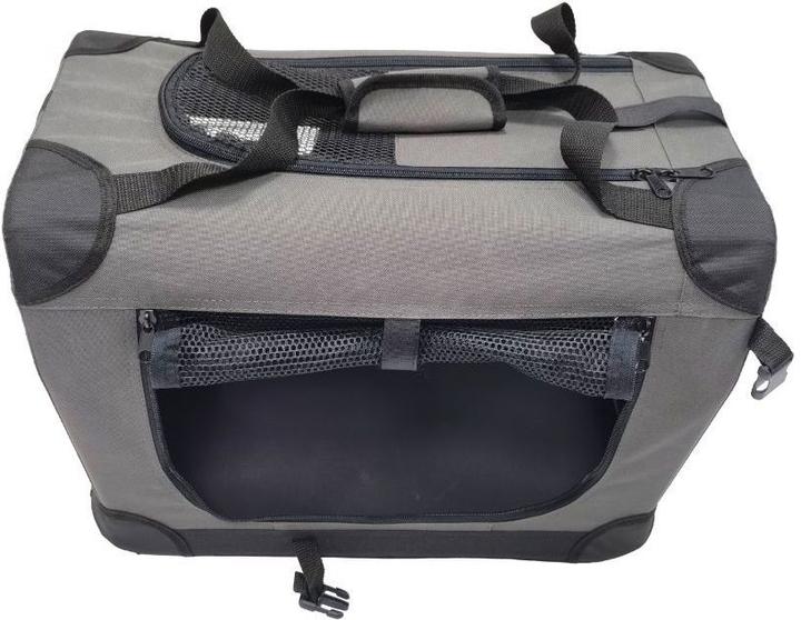 Immagine prodotto LS Petproducts Cassa morbida per cani - L - Grigio - (700024101236) (Cane, Pieghevole)