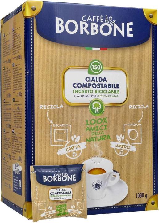 Caffè Borbone Cialde di caffè Miscela Blu (150 cialde) (150 x Porta.)
