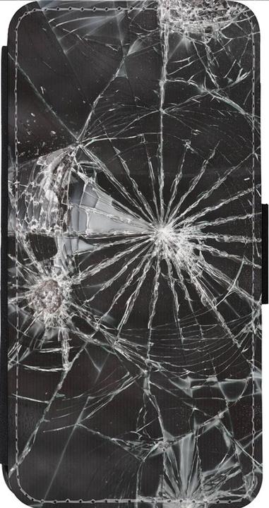 Produktbild PhoneLook Hülle Wallet schwarz Broken Screen (Apple iPhone 13 Pro Max)