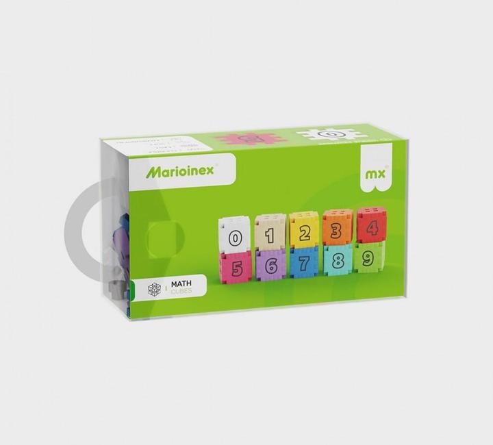 Actual product image Marioinex Mini Waffle 60-teilige Mathe-Würfel