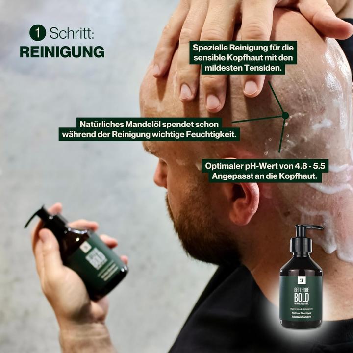 Immagine prodotto Better be bold La routine per la cura della calvizie (Set per la cura dei capelli)