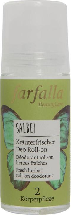 Farfalla SALBEI KRÄUTERFRISCH Deo Roll-On (Roll-on, 50 ml)