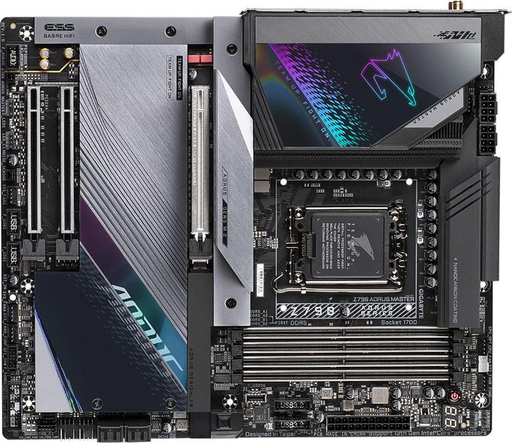 Productafbeelding Gigabyte Z790 AORUS MASTER (LGA 1700, Intel Z790, E-ATX)