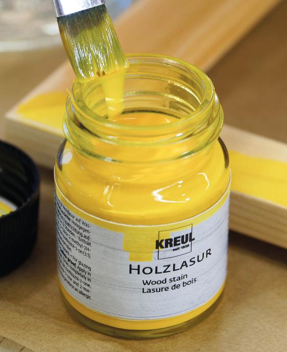 Produktbild Kreul Holzlasur, 50 ml (Sonnengelb, 50 ml)