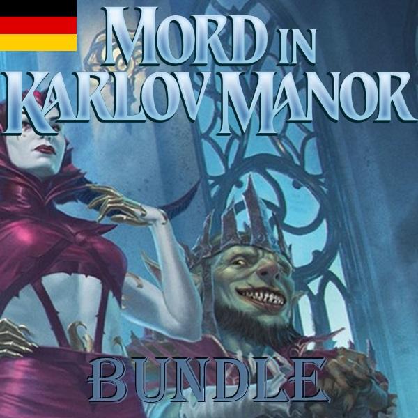 Image du produit Magic the Gathering Meurtres au manoir de Karlov (Allemand, Bundle)
