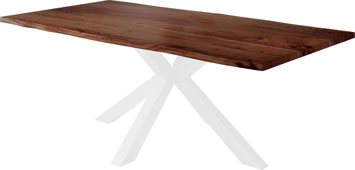 Actual product image SAM KALEA Baumkante massiv Akazie (200 x 100 x 77 cm)