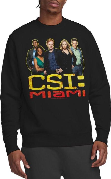 Immagine prodotto CSI: Miami Felpa Cast Adulto Unisex (XL)
