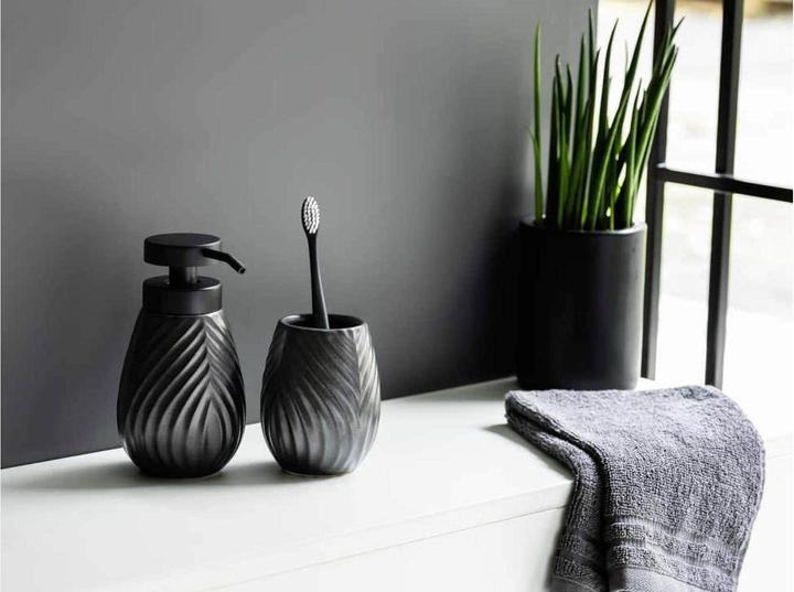Actual product image Wenko Ceramic toothbrush tumbler Idro (6.5 x 6.5 x 10.5 cm)