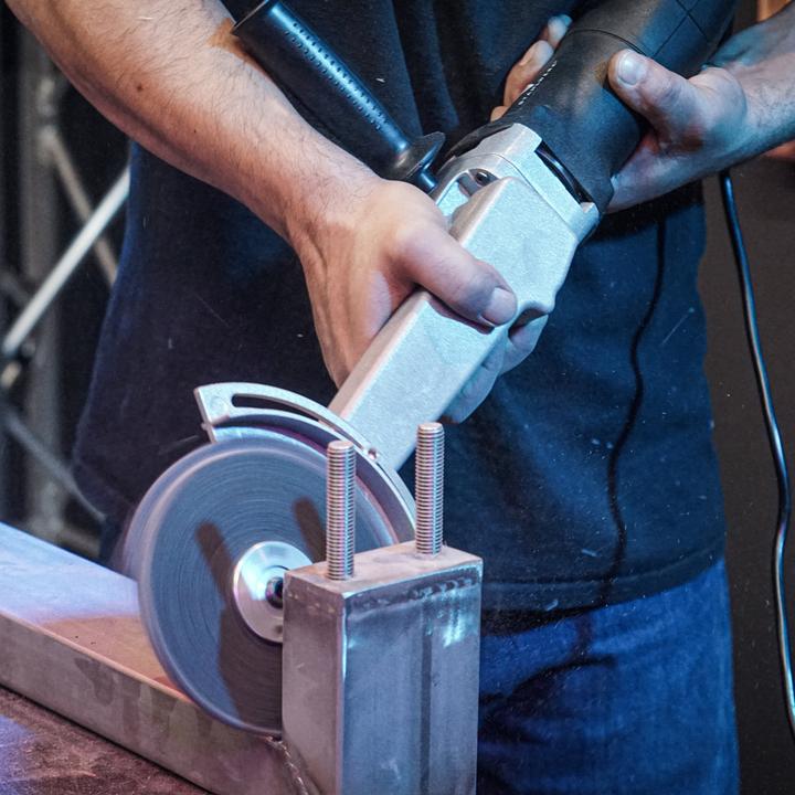Produktbild Stahlwerk Kehlnahtschleifer KS-800 ST mit 800 W Leistung Schleifmaschine (Wand- & Deckenschleifer, 800 W)