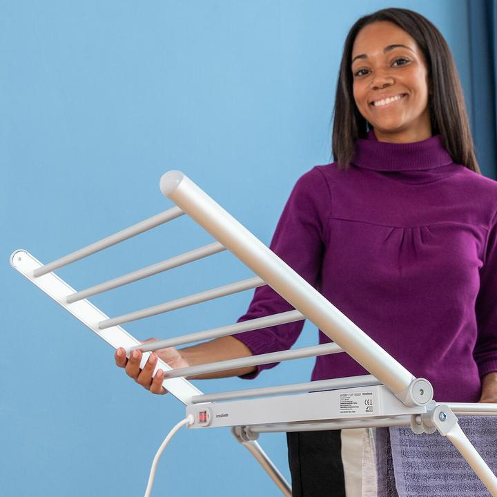 Actual product image InnovaGoods Clear electric clothes horse