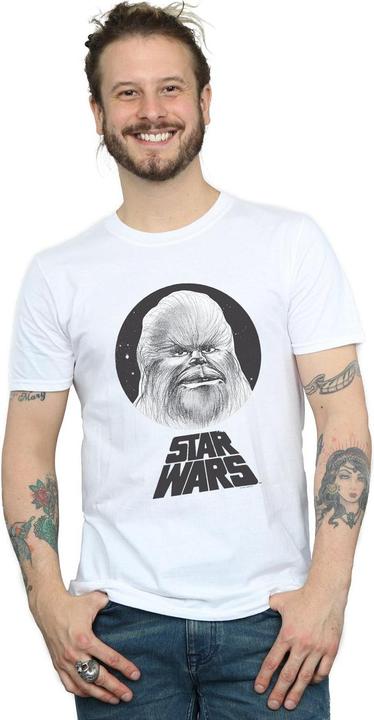 Immagine prodotto Star Wars Chewbacca Sketch Maglietta Uomo (S)