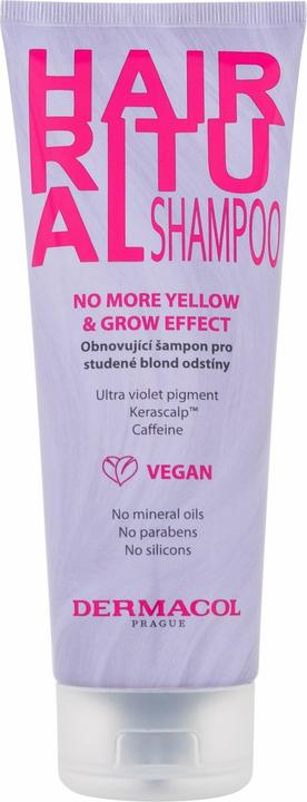 Image du produit Dermacol Shampooing Hair Ritual No More Yellow & Grow (250 ml, Shampoing liquide)