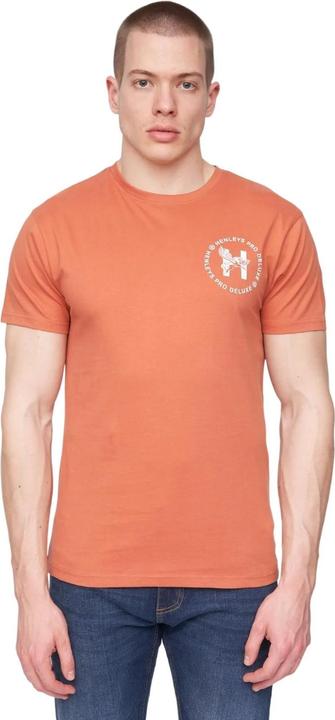 Actual product image Henleys Mens Metafone Logo T-Shirt (L)