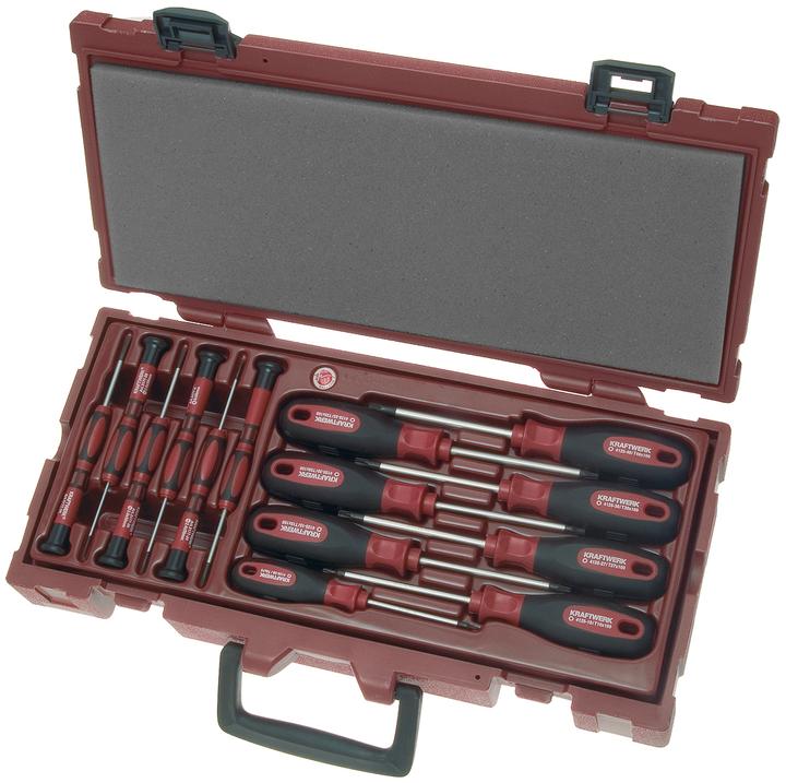 Actual product image Kraftwerk Screwdriver case COMPLETO (Port, Pin-torx, Cross recess)