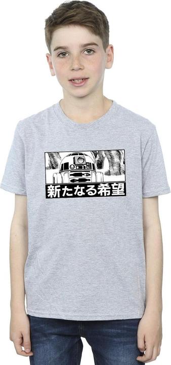 Image du produit Star Wars - T-shirt R2D2 JAPANESE - Garçon (152, 158)