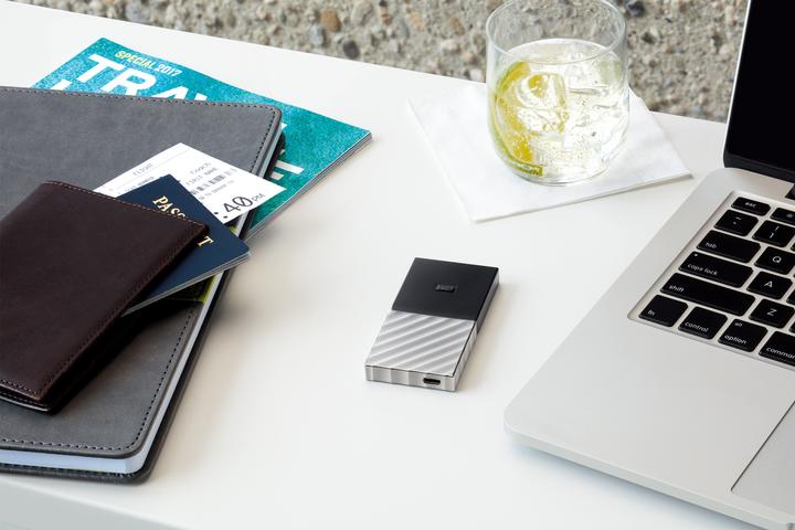 Actual product image WD My Passport SSD (512 GB)