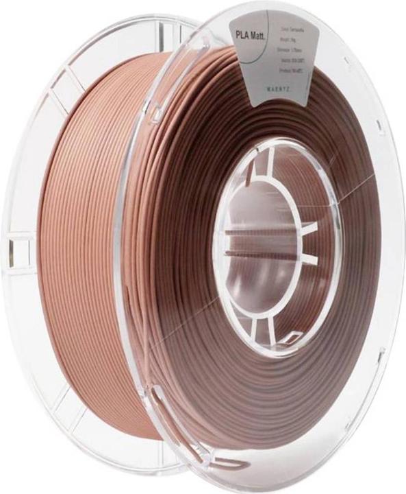 Image du produit Maertz PLA Matt Terracotta 1,75 mm 1.000 g (PLA, 1.75 mm, 1000 g, Marron)