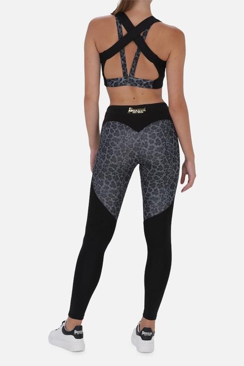 Image du produit Boxeur des Rues Leggings Mi-Hauts Color-Block (L)