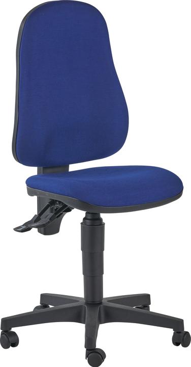 Actual product image Topstar Office chair Point 600, permanent contact mechanism, without armrests, trough seat, black or...