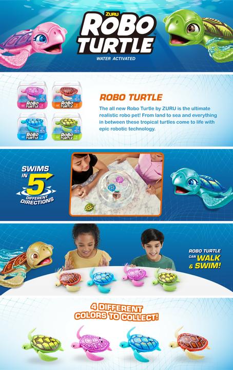 Image du produit Zuru Robo Alive Robotic-Robo Turtle