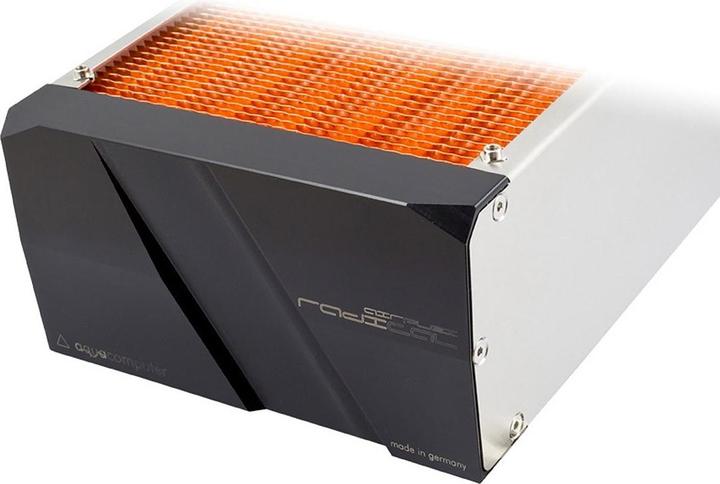 Produktbild Aqua Computer airplex radical 4/420mm - Kupfer (140 mm)