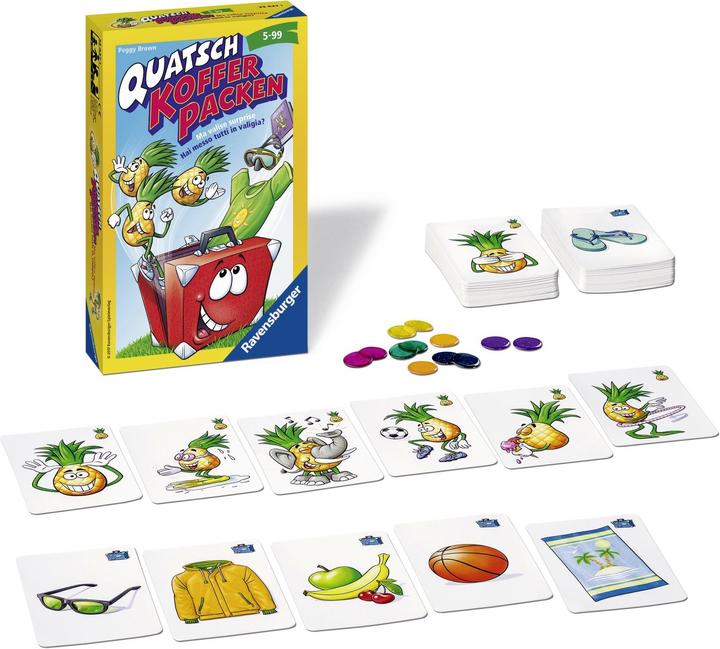 Immagine prodotto Ravensburger Sciocchezze Prepara la tua valigia (Tedesco, Inglese, Francese, Italiano)