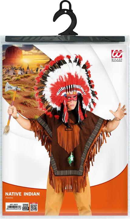 Produktbild Widmann Poncho Indianer