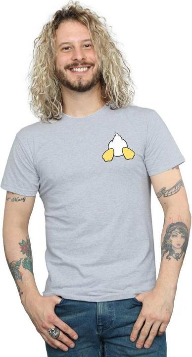 Immagine prodotto Disney Donald Duck Backside Breast Print Maglietta Uomo (XXL)