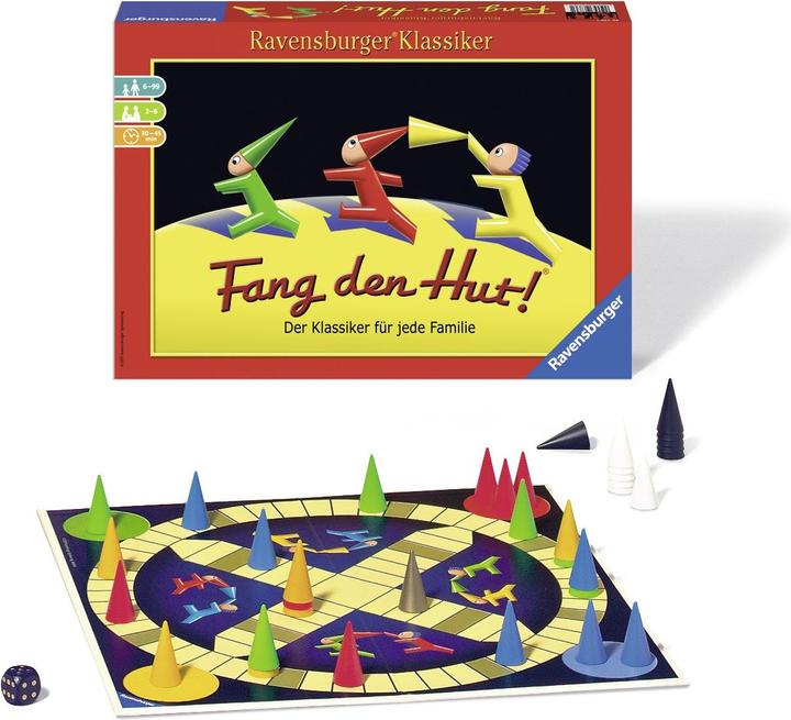 Actual product image Ravensburger Catch the hat. (German)