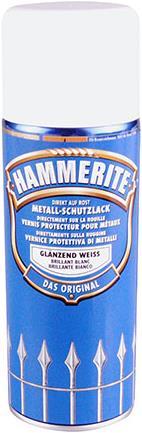 Produktbild Hammerite Metall-Schutzlack Hochglanz (400 ml, Weiss)