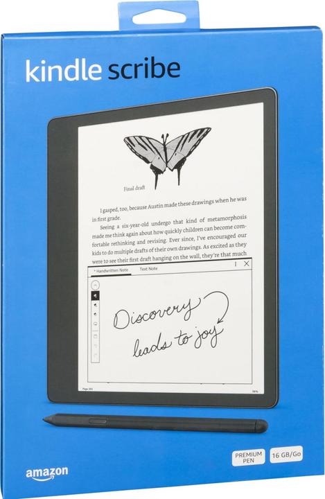 Image du produit Amazon Kindle Scribe 10,2 avec stylet Premium (10.20", 16 Go, Graphite)