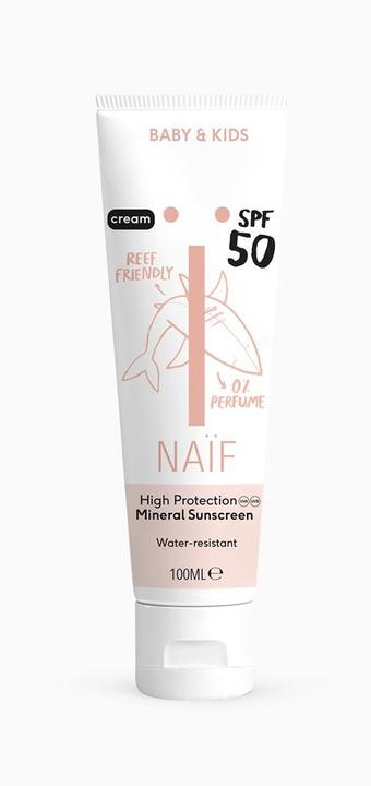Produktbild Naïf Mineralisches Sonnenschutzspray (Sonnenlotion, SPF 50, 100 ml, 162 g)