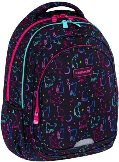 Astra Head Midnight Cats AB300 Rucksack mit zwei Fächern