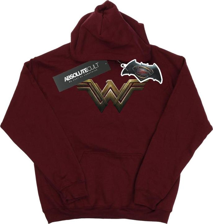 Mädchen Wonder Woman Logo Hoodie