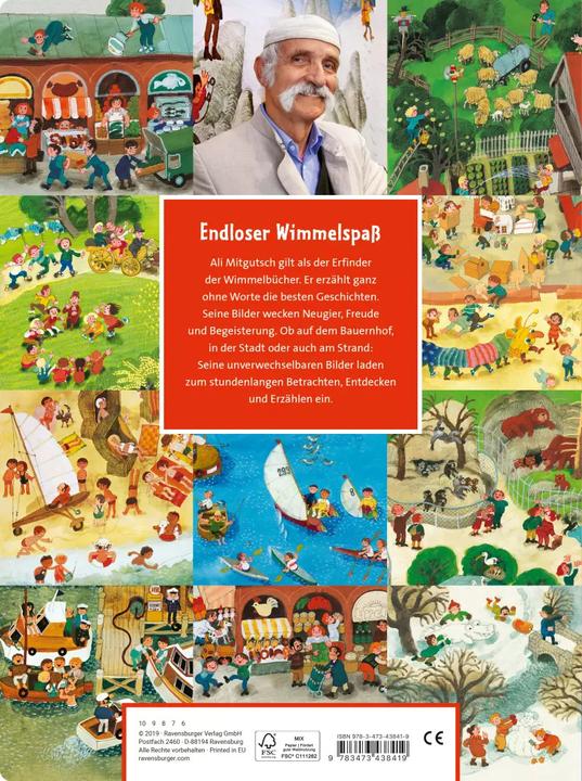 Produktbild Ravensburger Mein grosses Wimmelbuch (Deutsch, Ali Mitgutsch, 2019)