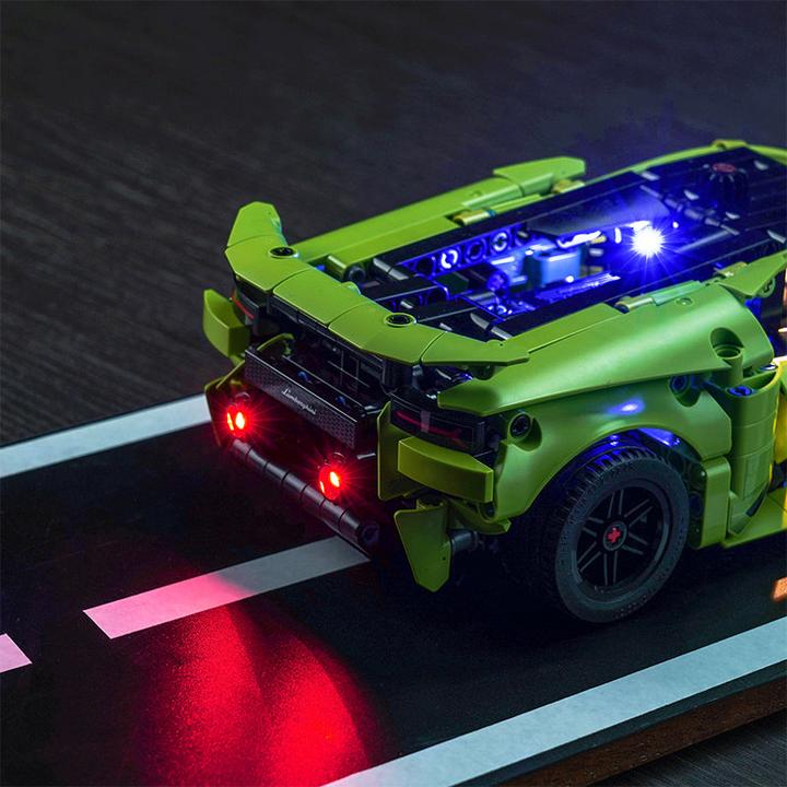 Image du produit BrickBling Kit d'éclairage à LED pour LEGO Lamborghini Huracán Tecnica (42161)