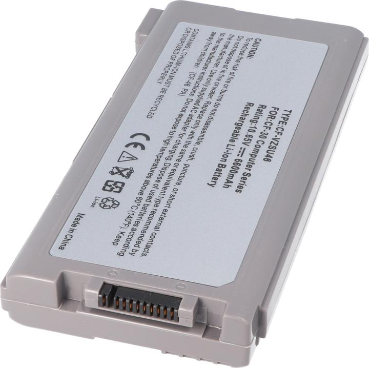Produktbild XCell Akku passend für Panasonic Toughbook CF-30 Akku VZSU46 10,65 Volt, 6600mAh (6600 mAh)