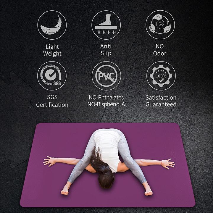 Actual product image Cambivo XXL Fitness Mat (6 mm)