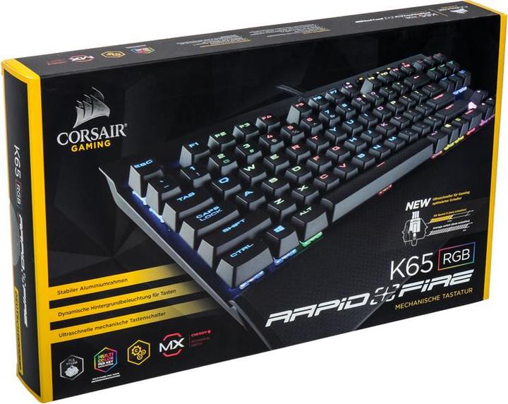 Image du produit Corsair K65 Rapidfire (DE, Filaire)