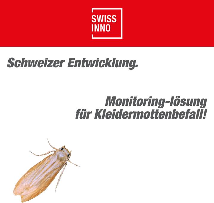 Produktbild Swissinno Kleider-Mottenfalle 2er inkl. Pheromon-Lockstoff