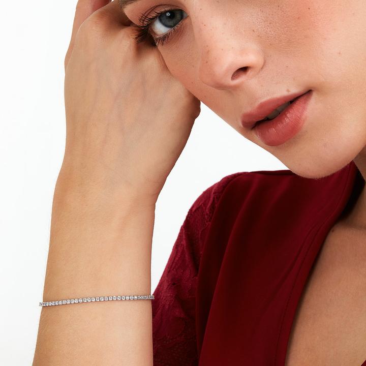 Immagine prodotto La Petite Story Bracciale tennis in argento con zirconi trasparenti Argento LPS05AWV31 (16 cm, Argento 925)