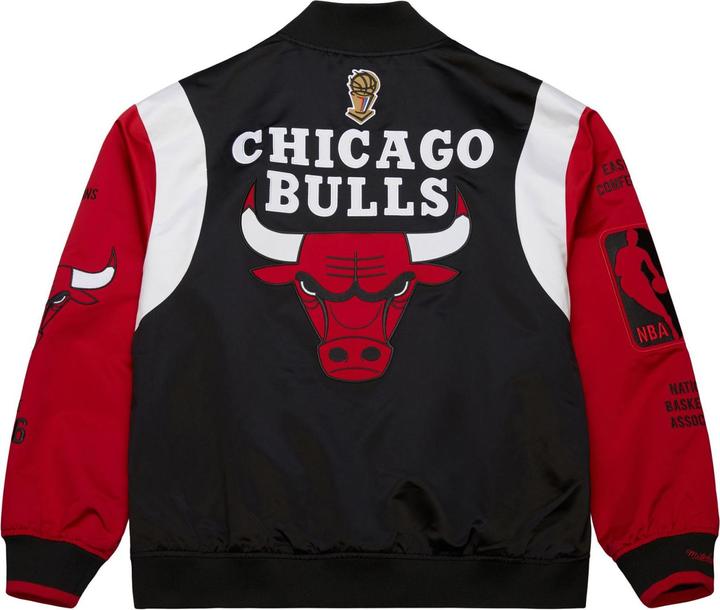 Produktbild Mitchell & Ness M&N Heavyweight Satin Jacket NBA Chicago Bulls - L (L)