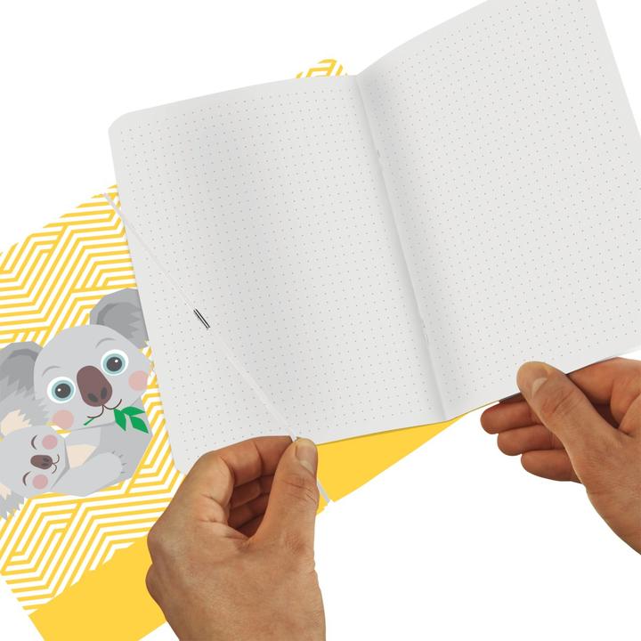 Actual product image Herlitz my.book notebook 40 sheets (A5, Dotted, Soft cover)