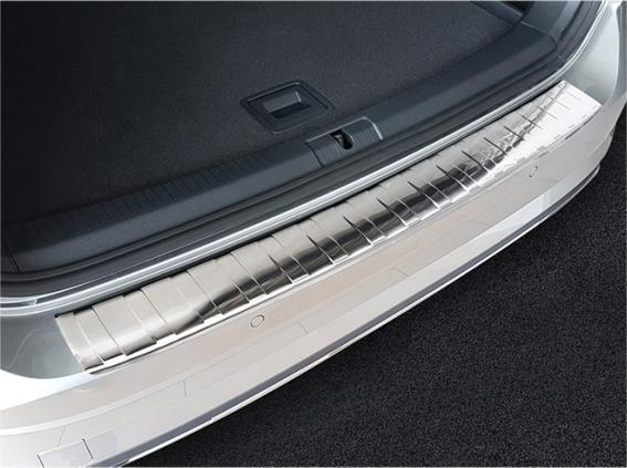 Image du produit Avisa Protection du seuil de chargement en acier inoxydable pour VW Golf 7 Variant de 2017 à 2020 (Arrière)
