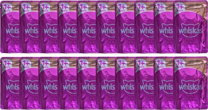 Actual product image Whiskas saszetki z drobiem dla kota 80x85g (Senior, 1 pcs., 6800 g)