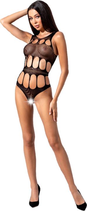 Image du produit Passion Femme Bs083 Teddy Bodystocking - Rouge Une Taille (Taille unique)