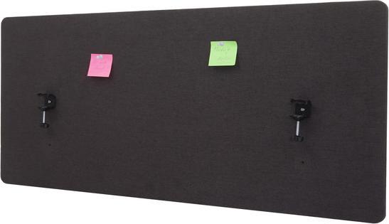 Immagine prodotto Mendler Divisorio acustico per scrivania, schermo privacy per ufficio, bacheca a doppia parete in (140 x 60 x 2 cm)