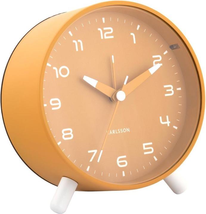Actual product image Karlsson Klassischer Wecker Orgullo Ochre yellow, Funktionen